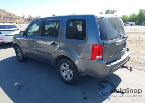 2011 Honda Pilot Lx из США, поврежденный, VIN 5FNYF4H29BB025353